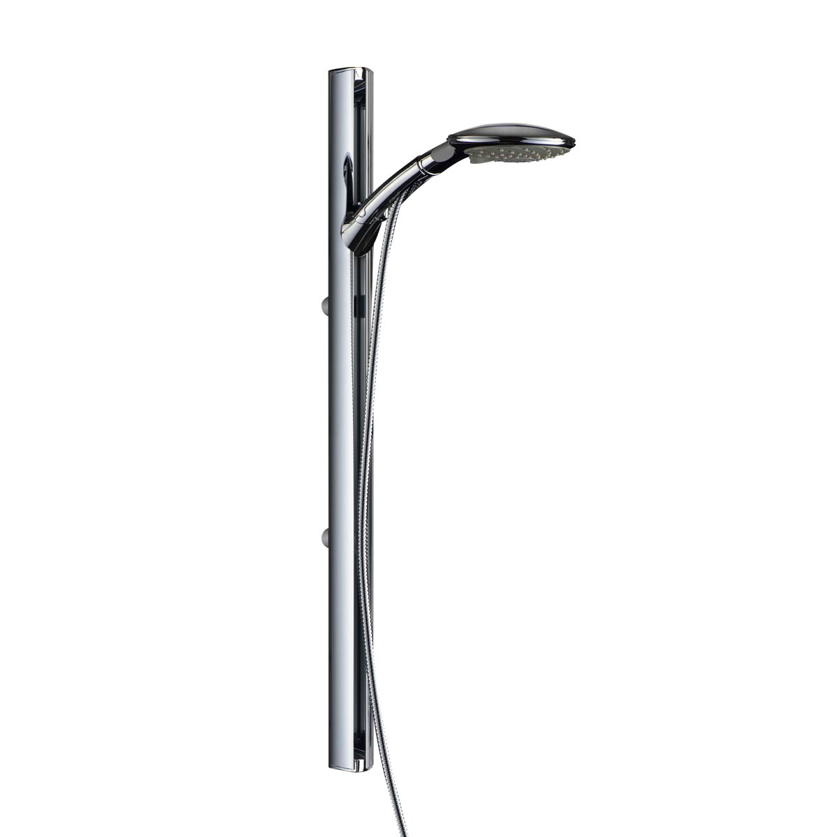 Set doccia saliscendi Totem - Cromo - Cropelli Shower, sistemi doccia di design per il tuo bagno
